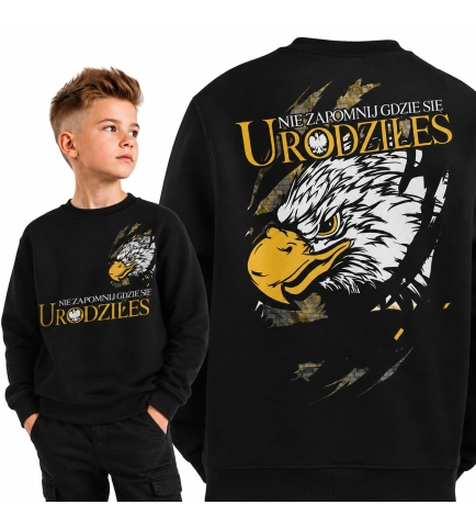 BLUZA DZIECIĘCA PATRIOTYCZNA NIE ZAPOMNIJ